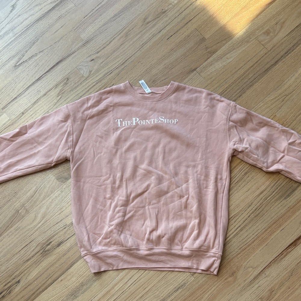 The Pointe Shop Light Pink Sweatshirt
